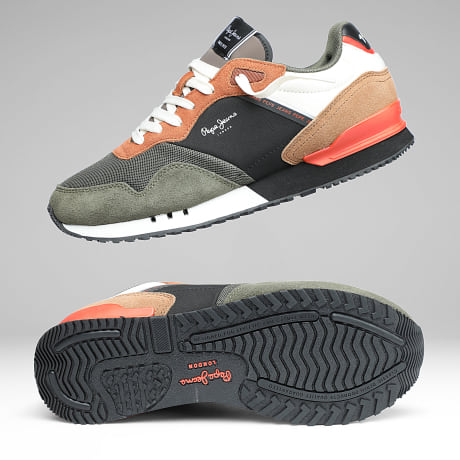 Pepe Jeans - Baskets London Grade PMS40021 Dusky Green