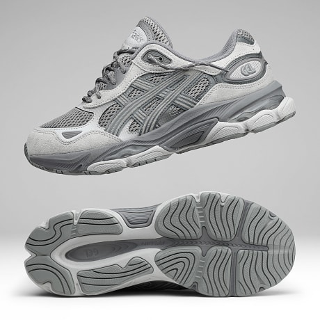 Asics - Sneakers Gel NYC 2.0 1203B080 Clay Grey Cement Grey