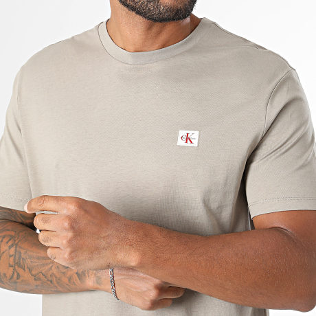 Calvin Klein - T-Shirt RC272 Dunkelbeige