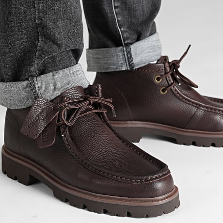 Clarks - Shoe Cleyhill Top Dark Brown Leather