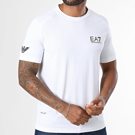 EA7 Emporio Armani - Tee Shirt 8NPT22-PJEMZ Blanc
