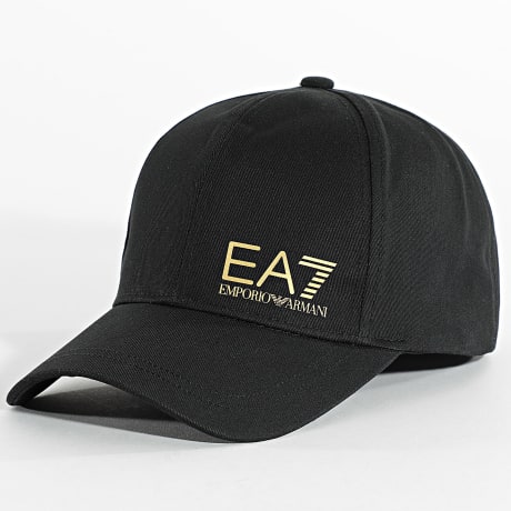 EA7 Emporio Armani - Casquette 7X000005-AF11989 Noir Doré