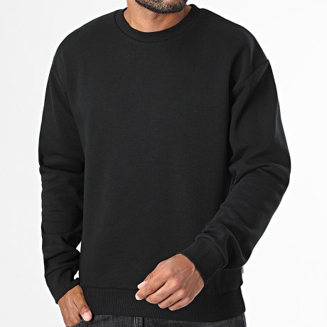 JJ Rebel - Sweat Crewneck Crest Noir