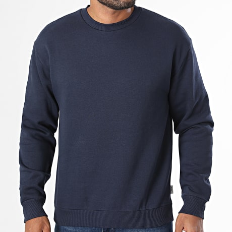 JJ Rebel - Sweat Crewneck Crest Bleu Marine