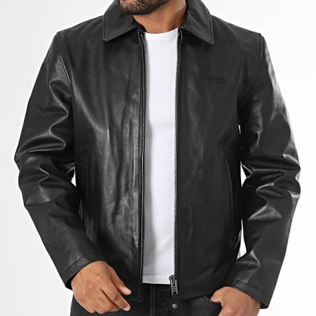 Schott NYC - Leren jas 5100 Zwart