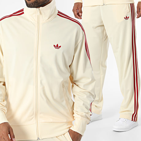 Adidas Originals - Completo Survêtement A Bande Firebird TT KX6922 KX6924 Giallo Chiaro