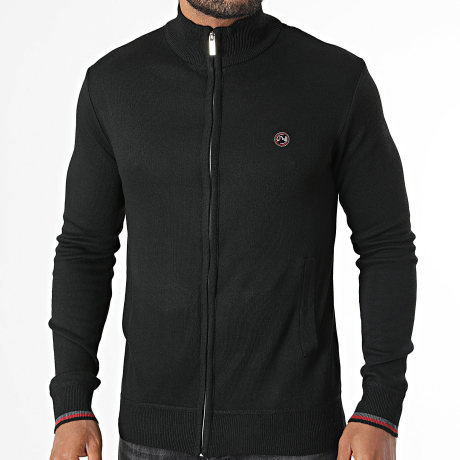 Classic Series - Gilet Zippé Scot Noir