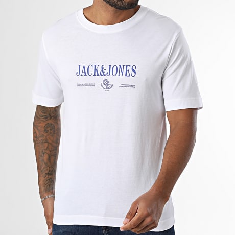 Jack And Jones - T-Shirt Frederiksberg Wit