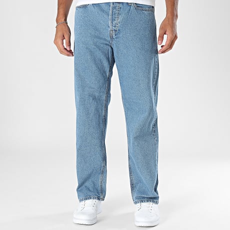 Jack And Jones - Jean Straight Ted Original Blauw Denim