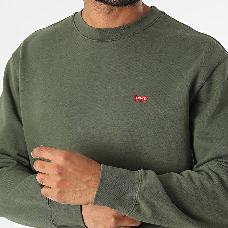 Levi's - Sweat Crewneck 000GZ Vert Kaki