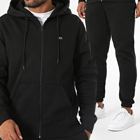 Tommy Jeans - Completo Tuta Flag 0473 0743 Nero