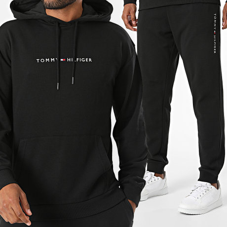 Tommy Hilfiger - Co-ord Set van Survêtement 3664 3665 Zwart