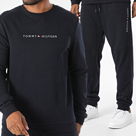 Tommy Hilfiger - Co-ord Set van Survêtement 3664 3666 Marineblauw