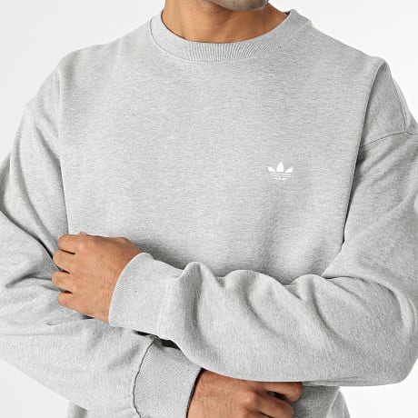 Adidas Originals - Sweat Crewneck Essential Loose KS9908 Gris Chiné