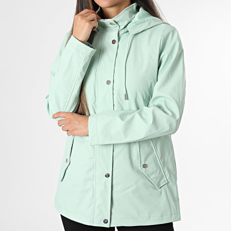 Classic Series - Coupe-vent Capuche Imperméable Femme 098 Vert Clair