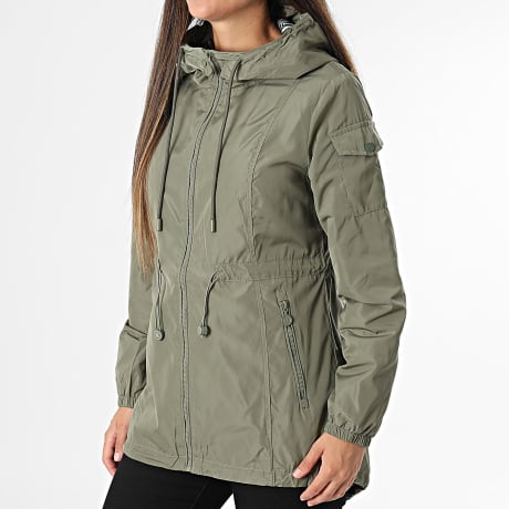 Classic Series - Coupe-Vent Capuche Femme 053 Vert Kaki