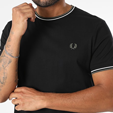 Fred Perry - Tee Shirt Twin Tipped M1588V Noir