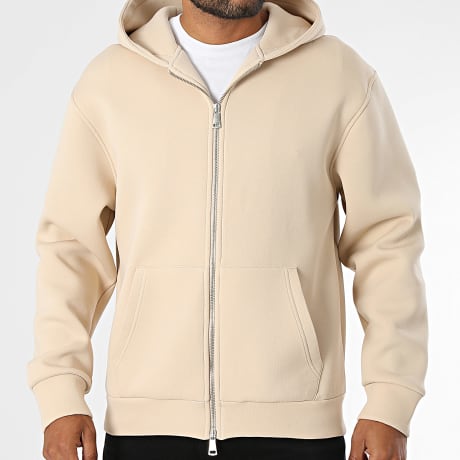Ikao - Sweat Zippé Capuche 640 Beige