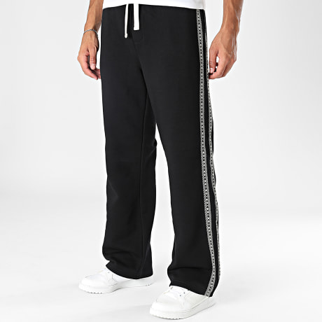 Ikao - Pantalon Jogging A Bandes 625 Noir