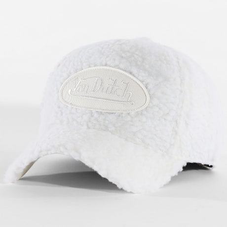 Von Dutch - Casquette En Sherpa Shep Beige Clair