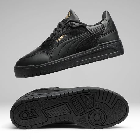 Puma - Baskets Shuffle Downtown 402596 Puma Black Puma Black Gold