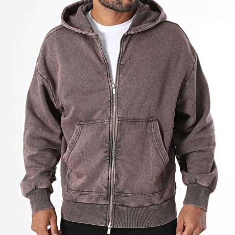 Classic Series - Sweat Capuche Zippé Scott Bordeaux