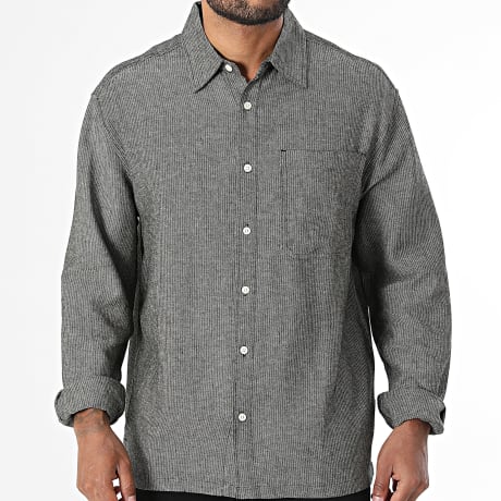 Classic Series - Camicia Maniche Lunghe Otto Grigio Antracite