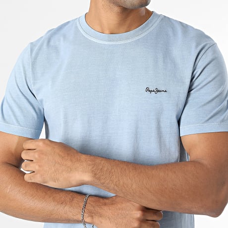 Pepe Jeans - Tee Shirt Portobello PM5010493 Bleu Clair