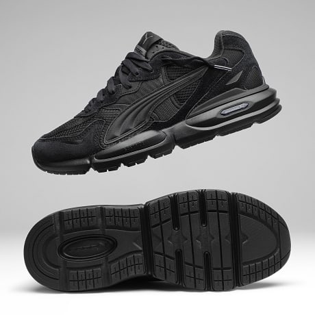 Puma - Baskets Fade LT 408420 Puma Black Cool Dark Grey