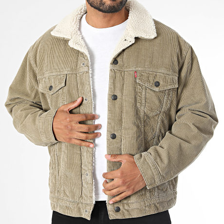 Levi's - Chaqueta Cuello de Borrego A5784 Beige