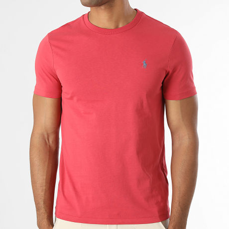 Polo Ralph Lauren - T-Shirts Original Player Custom Slim Fit Red Blue