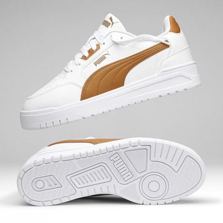 Puma - Baskets Shuffle Downtown 402596 Puma White Kona Brown