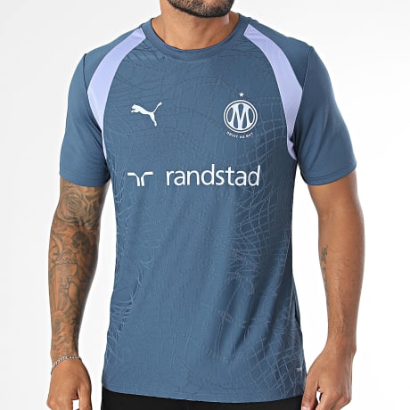 Puma - Voetbalshirt OM 786414 Marineblauw