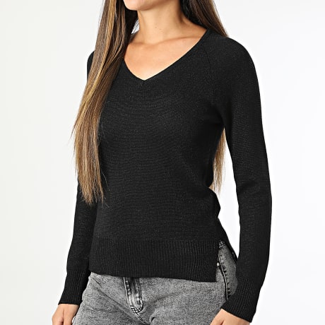Tiffosi - Pull Col V Femme Costar 10067384 Noir