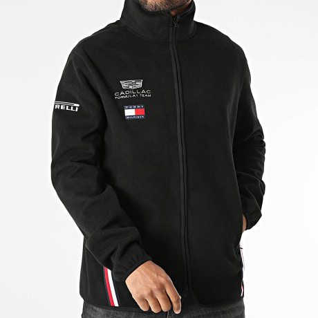 Tommy Hilfiger - Veste Polaire Zippée F1 Replica Fleece 0110 Noir