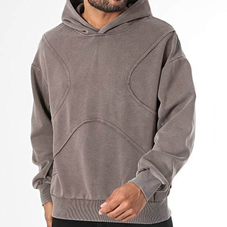 Uniplay - Sweat Capuche 301 Marron