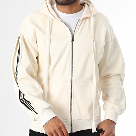 Uniplay - Sweat Capuche Zippé 903 Beige Clair