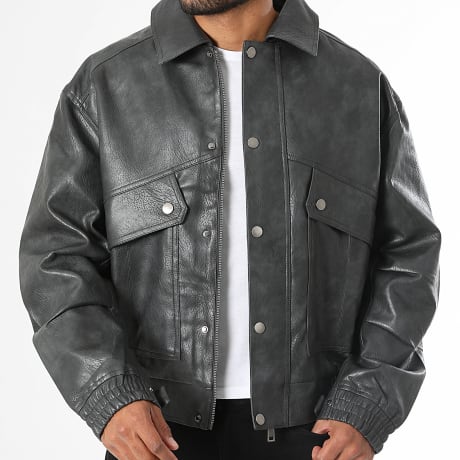Uniplay - Veste Simili Cuir 970 Noir
