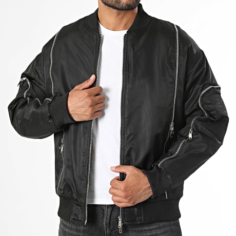 Uniplay - Veste Bomber Zippée 951 Noir