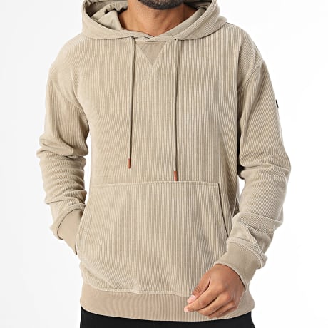 Deeluxe - Camisola com Capuz Rib Toroy 06V5206M Bege