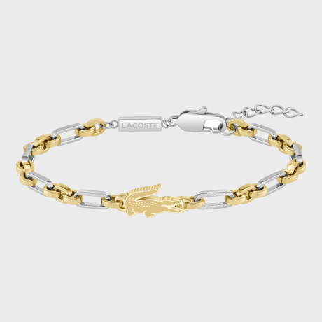 Lacoste - Bracelet Arthor Doré Argenté