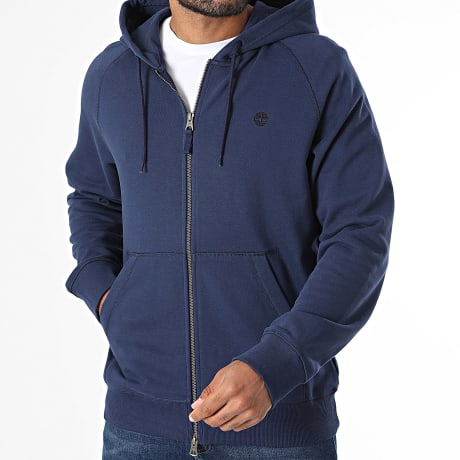 Timberland - Sudadera con Capucha y Cremallera Ryses Full Zip 0YHB8 Azul Marino