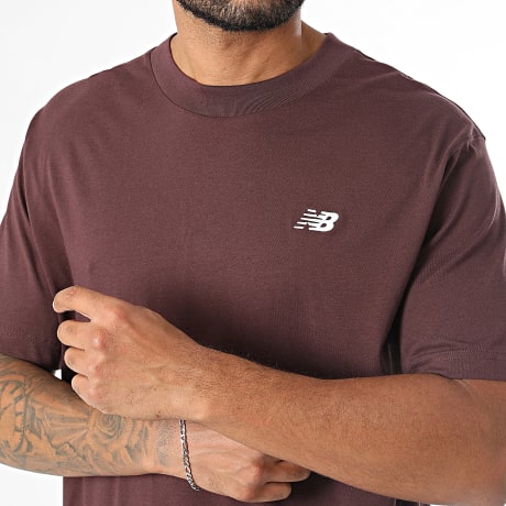 New Balance - Tee Shirt Sport Essentials MT41509 Bordeaux
