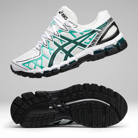 Asics - Baskets Gel Kayano 20 1203A388 White Edamame Green