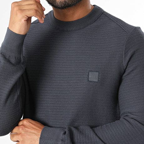 BOSS - Pull Anion 50527584 Bleu Marine