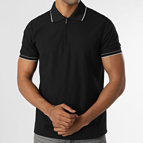 Frilivin - Polo Manches Courtes 677 Noir