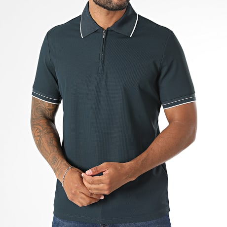 Frilivin - Kurzarm-Poloshirt 677 Marineblau