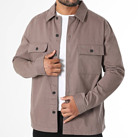 HUGO - Surchemise Epoldo 50545383 Marron Clair