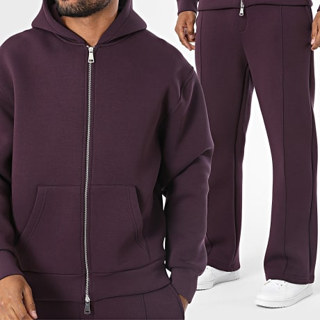 Ikao - Ensemble De Survetement 613 Violet Foncé