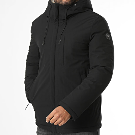 Kymaxx - Parka Capuche Noir